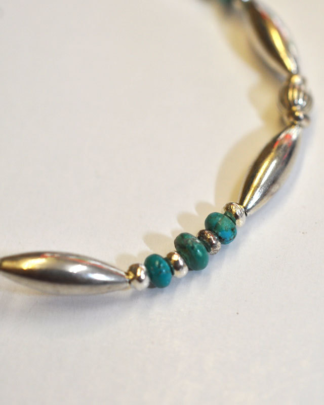 39 (SunKu/サンク) Pipe Beads Bracelet 925/ パイプビーズ