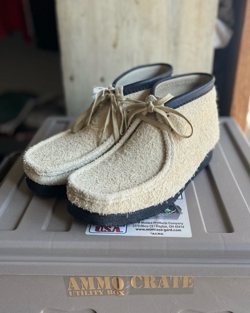 クラークス ワラビー Wu-Tang ふきとれ Clan UK9 27cm 