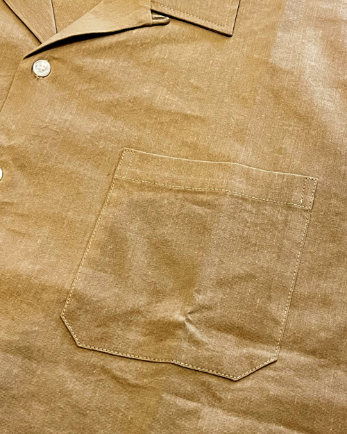 Cloveru COMFORT LINEN SHIRTS | BIZARRE GREEN