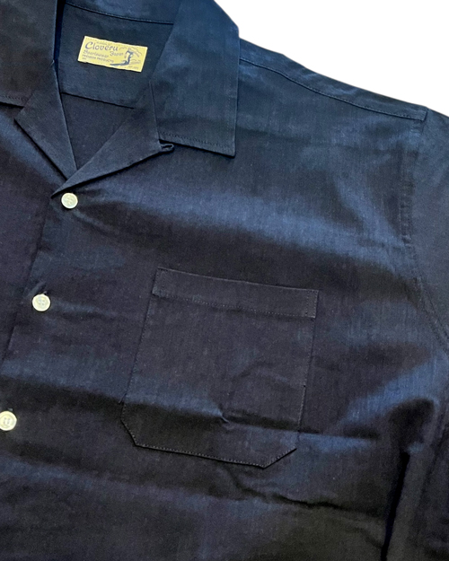 Cloveru COMFORT LINEN SHIRTS クローバル シャツ Cloveru COMFORT LINEN SHIRTS | BIZARRE GREEN
