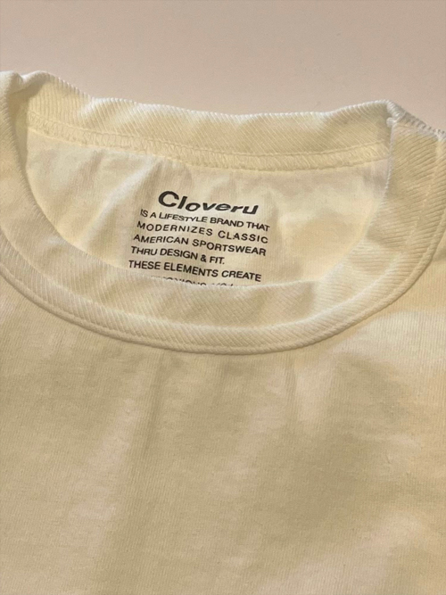 Cloveru (クローバル) Cloveru 365 永遠の白Tee