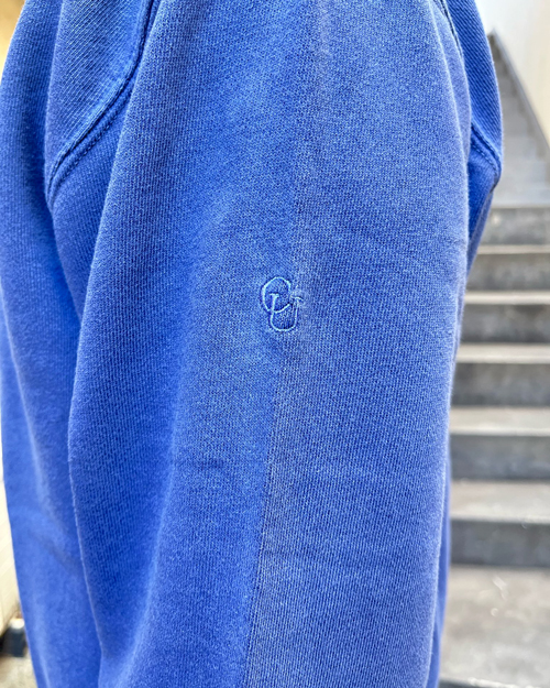 Cloveru 半端丈スウェット MUJI CREW / Surf Navy Cloveru (クローバル) MUJI 25 半端丈 CREW SWEAT