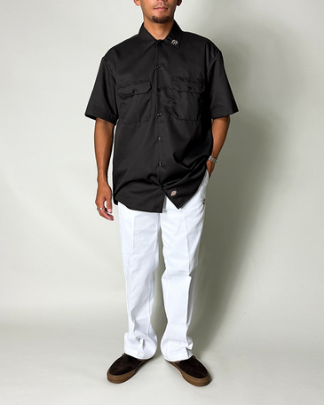 HTC Dickies S/S Work Shirt #Flower Stone
