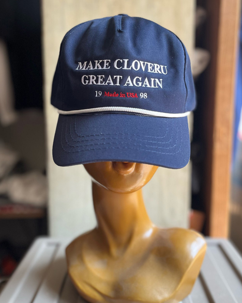 cloveru japan made BOATER まる HAT カンカン帽