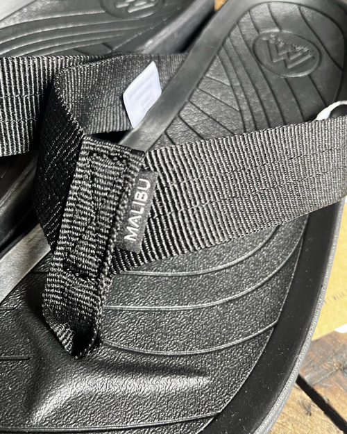 MALIBU SANDALS (マリブサンダル) SURFRIDER / サーフライダー BLACK