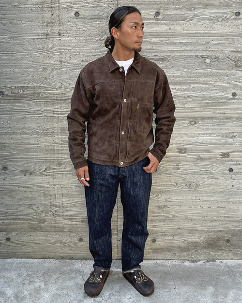 STANDARD CALIFORNIA SD Leather Jacket S996