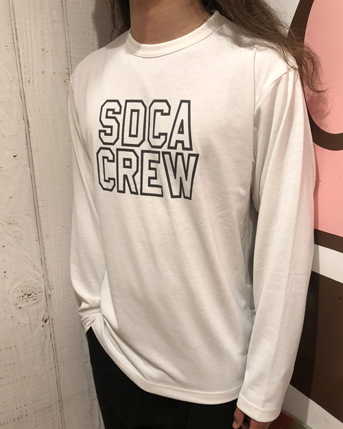 【美品】STANDARD CALIFORNIA Tech Dry ロングスリーブ STANDARD CALIFORNIA】SD TECH DRY LOGO LS T WHITE テック