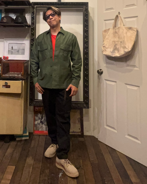 STANDARD CALIFORNIA Jeff for SD US Cotton Logo T
