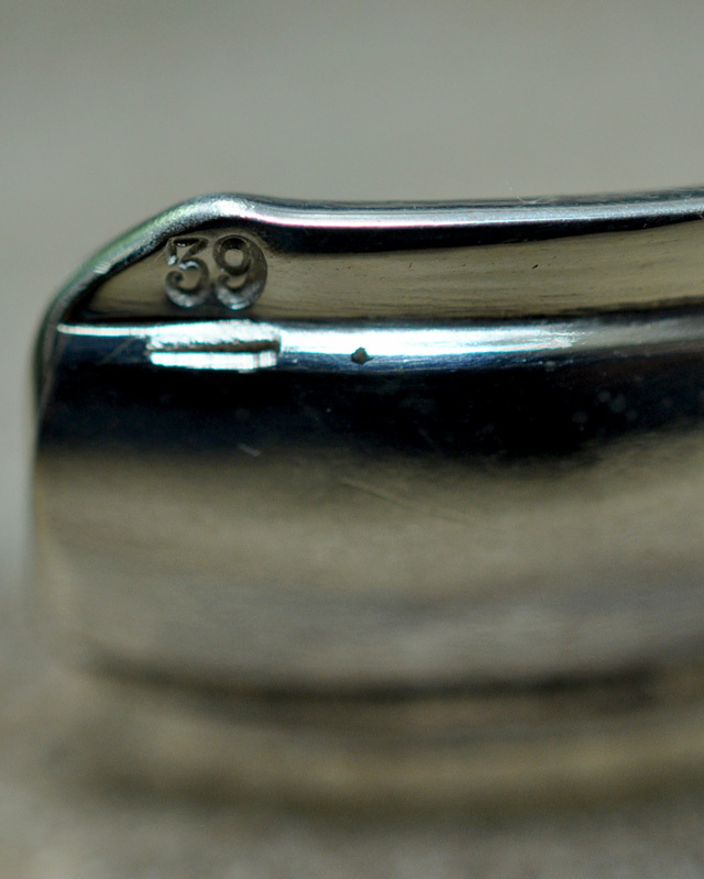 39 (SunKu/サンク) REPOUSSE WIDE BANGLE(S) 925 / ワイドバングル