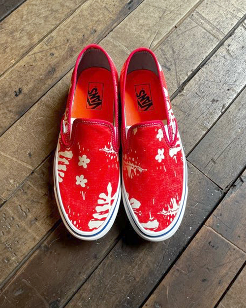 【セール‼️】★バンズ　ボルト　スリッポン　デットストック★ アナハイムアロハ VANS ヴァンズ】DEADSTOCK Classic Slip-On Aloha デッド