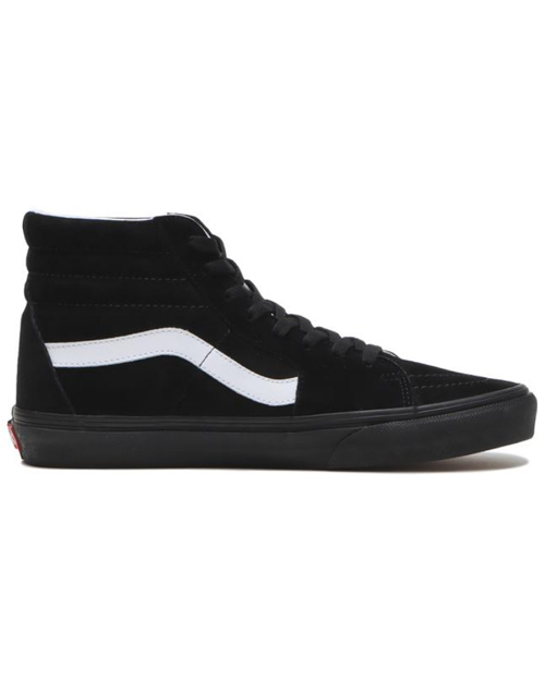VANS (バンズ) SK8-HI (PIG SUEDE) BLACK/BLACK