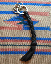 39 (SunKu/サンク) Deer Leather Keyring / ディア　レザー　キーリング