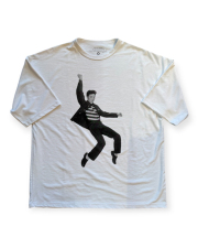 Cloveru (クローバル) Japan Made Recycle MUJI WIDE Tee "ELVIS"