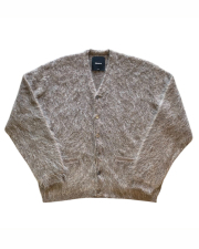 Cloveru (クローバル) Simple Wool Mohair Cardigan