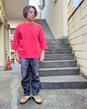 Cloveru (クローバル) MUJI 25 半端丈 CREW SWEAT