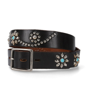 HTC Belt #125 1.25 Turquoise with End