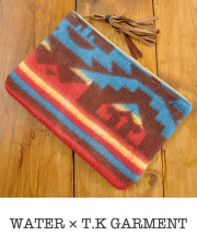 WATER × T.K GARMENT (ティーケーガーメント) CLUTCH BAG/クラッチバッグ