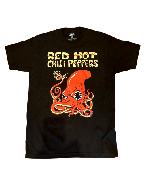 RED HOT CHILI PEPPERS OFFICIAL T-SHIRTS