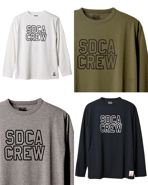 【DM便可】STANDARD CALIFORNIA (スタンダードカリフォルニア) SD Tech Dry Logo Long Sleeve T