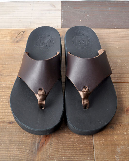 THE SANDALMAN (サンダルマン) x WATER "BEACHWIDE Latigo Leather"/ ビーチワイド ラティーゴレザー