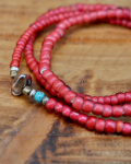 WATER限定 39 (SunKu/サンク) Antique Beads Necklace & Bracelet / アンティークビーズ ネックレス&ブレスレット
