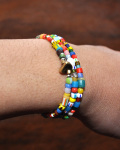 39 [SunKu] サンク Christmas Beads Bracelet/クリスマスビーズブレスレット