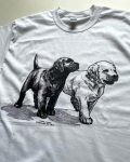 Coming & Going Designs(カミング&ゴーイング デザイン) Labrador Puppies T-Shirts【ネコポス可】