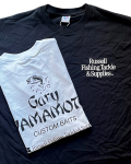 Russell×Gary YAMAMOTO (ラッセル アスレチックxゲーリーヤマモト) GARY BACK LOGO HEAVY COTTON JERSEY S/S TEE