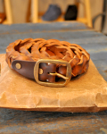 LIFE IS ....（ライフイズ) Waving Leather BELT/ ウェイビング レザー ベルト