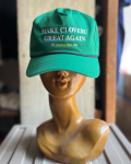 Cloveru (クローバル) MAKE CLOVERU GREAT AGAIN CAP - GREEN