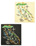 STANDARD CALIFORNIA(スタンダードカリフォルニア) SD Cal Map Bandana