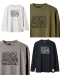 【DM便可】STANDARD CALIFORNIA (スタンダードカリフォルニア) SD Tech Dry Logo Long Sleeve T
