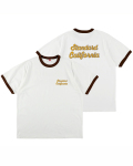 STANDARD CALIFORNIA  SD US Cotton Script Logo Ringer T