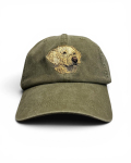 Superior Stitch Embroidery(スーペリア ステッチ エンブロイダリー) Labrador Retriever Pigment-Dyed Cap 【YELLOW】