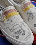 VANS x FREE RAGE Hand Painting OG Classic Slip-On LX /バンズ x フリーレイジ ハンドペインティング スリッポン