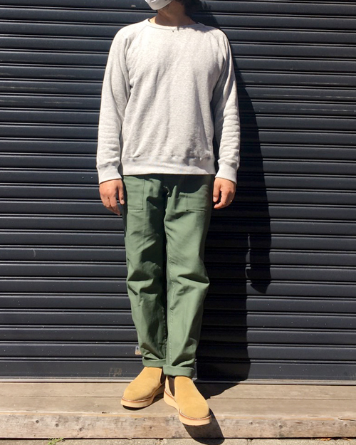 STANRAY(スタンレー) Taper Fit 4Pocket Fatigue Pants - Length 30