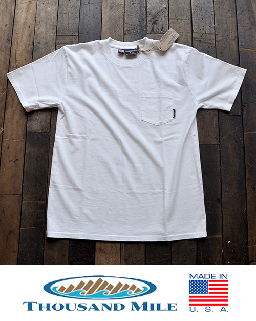 THOUSANDMILE (サウザンドマイル) 12oz. Pocket T-Shirts