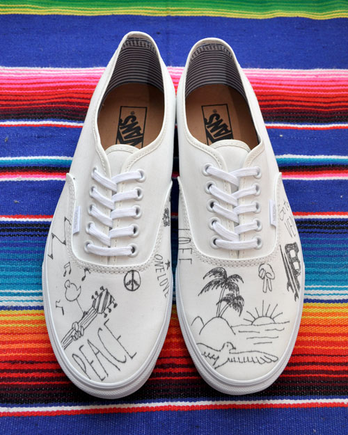 VANS x FREE RAGE Hand Painting Authentic /バンズ x フリーレイジ ハンドペインティング オーセンティック