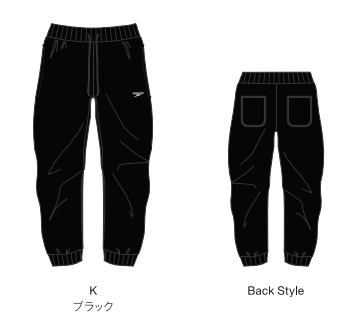 【25%OFF】＜SPEEDO＞DRY SWEAT L-PANTS　SA72010R-K