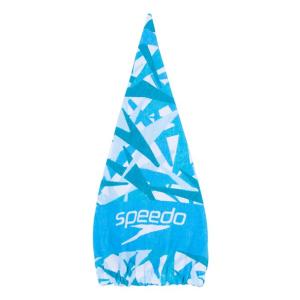 <SPEEDO>STACK TOWEL CAP SE62006-BL