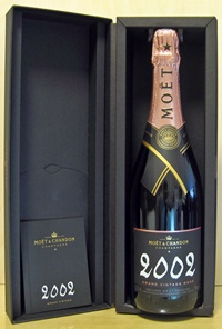 モエ・エ・シャンドン グラン・ヴィンテージ ロゼ 2002 箱付き (Moet