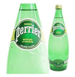 ペリエ　ナチュラル　天然微炭酸　（ビン　750ml×12本入）