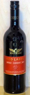 ウルフブラス レッドラベル シラーズ・カベルネ1