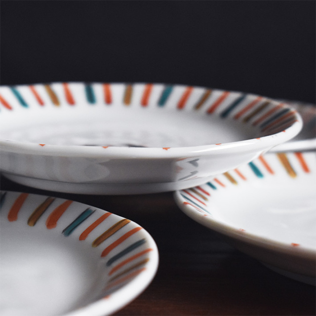 中皿 セット（ 径約 14cm ） さくらんぼ【アウトレット】 九谷焼専門店