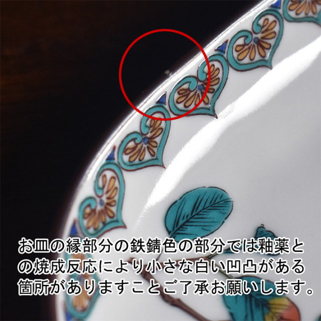 九谷焼 中皿（楕円皿）セット 花鳥絵変り【アウトレット】 九谷焼専門