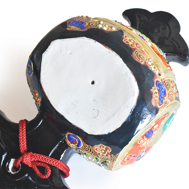 九谷焼 8号打ち出の小槌 鶴亀盛