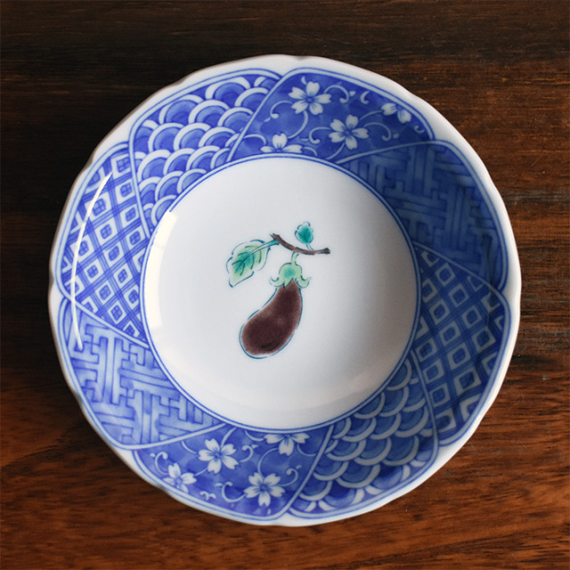小鉢 5個 セット 野菜絵変り【アウトレット】 九谷焼専門店 和座本舗