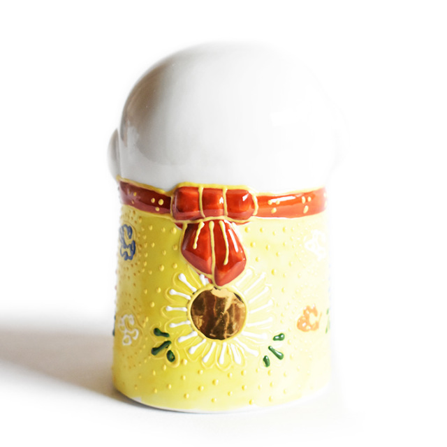 九谷焼　お地蔵様　高さ19cm 九谷焼 お地蔵様 高さ19cm