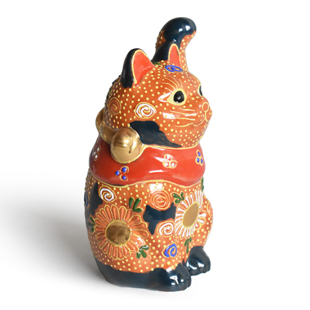 TTD 48 【⭐︎ お猫様の下僕様⭐︎】【美品・数量限定】 九谷焼招き猫 | 九谷焼白炭土菊水 - ショップ ourlittlezoneluckycat