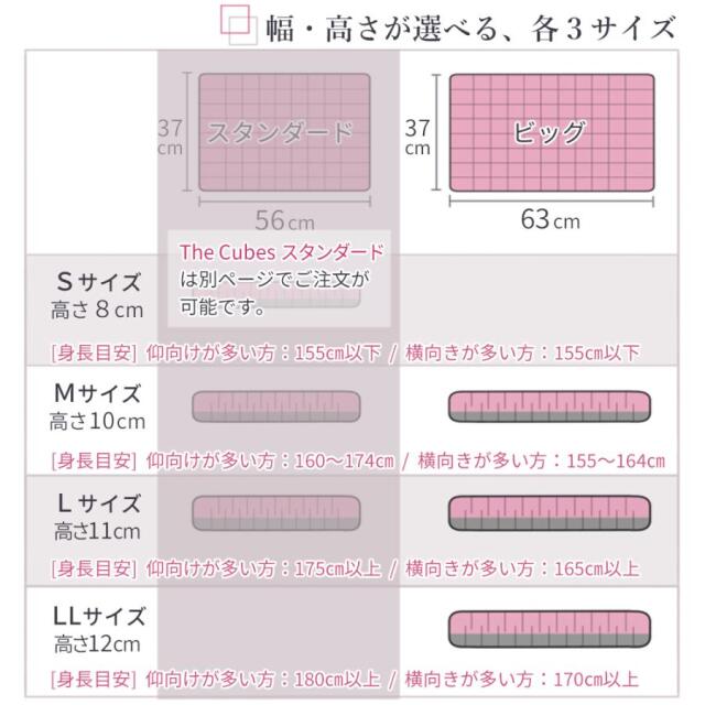 仰向け・横向き・あらゆる寝姿勢でも快適な眠りを。いびき防止にも